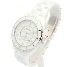 Chanel J12 Ceramic S White H2981 From Japan 2