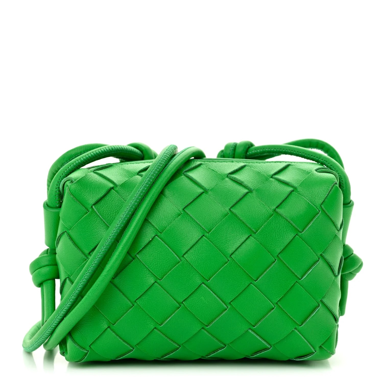 Bottega Veneta — Candy Loop Camera Parakeet — Handbag — resale