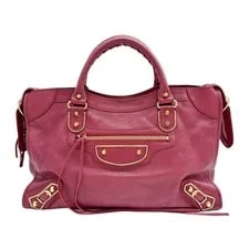 Balenciaga — Balenciaga the City Metallic Edge Two Way — Handbag — resale