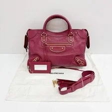Balenciaga the City Metallic Edge Two Way 4