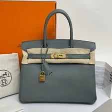Hermès — Hermès Birkin 30 Amande (61) Y Stamp — Handbag — resale
