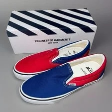 Vans — Engineered Garments OTW X Vans Classic Slip-On 98 Sz 10 US VN000EBPZ11 — Sneaker — resale