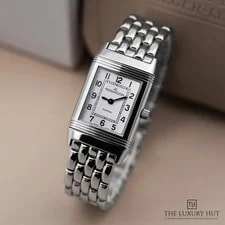 Jaeger-LeCoultre — Jaeger-LeCoultre Reverso Lady 260.8.47, With Box Steel 33mm Silver Arabic Dial — Watch — resale