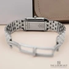 Jaeger-LeCoultre Reverso Lady 260.8.47, With Box Steel 33mm Silver Arabic Dial 4