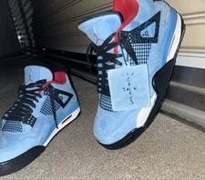 Travis Scott — 9.5US Aj 4 University — Sneaker — resale