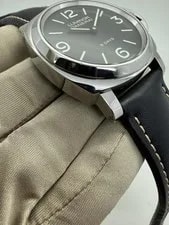 2017 Panerai Luminor 8 Day Black Dial Steel 44mm PAM560 PAM00560 B+P 3