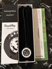 Audemars Piguet X Swatch Royal Pop Ocho Negro Auto Skeleton 41mm Box 3