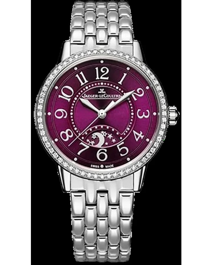 Worldofluxuryus — Jaeger-LeCoultre Night and Day Stainless Steel & Diamonds Lady's — Watch — resale