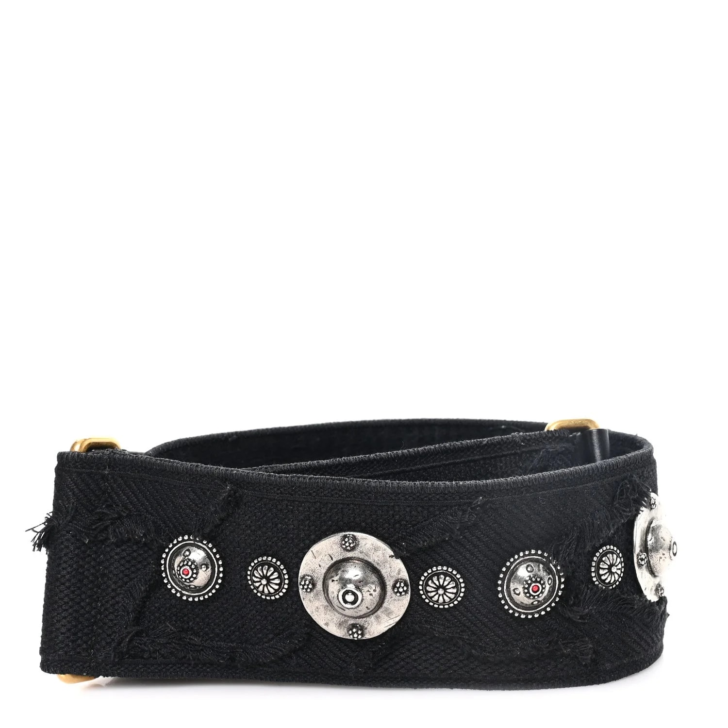 Embroidered Studded Camouflage Shoulder Strap 2