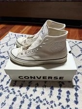 Converse X Stussy Chuck 70 Hi Fossil ’S Size 10 A02051C High Top 2