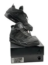 Air Jordan — Size 11 Air Jordan 4 Retro Cat 2020 Mid Top CU1110 010 W Box — Sneaker — resale