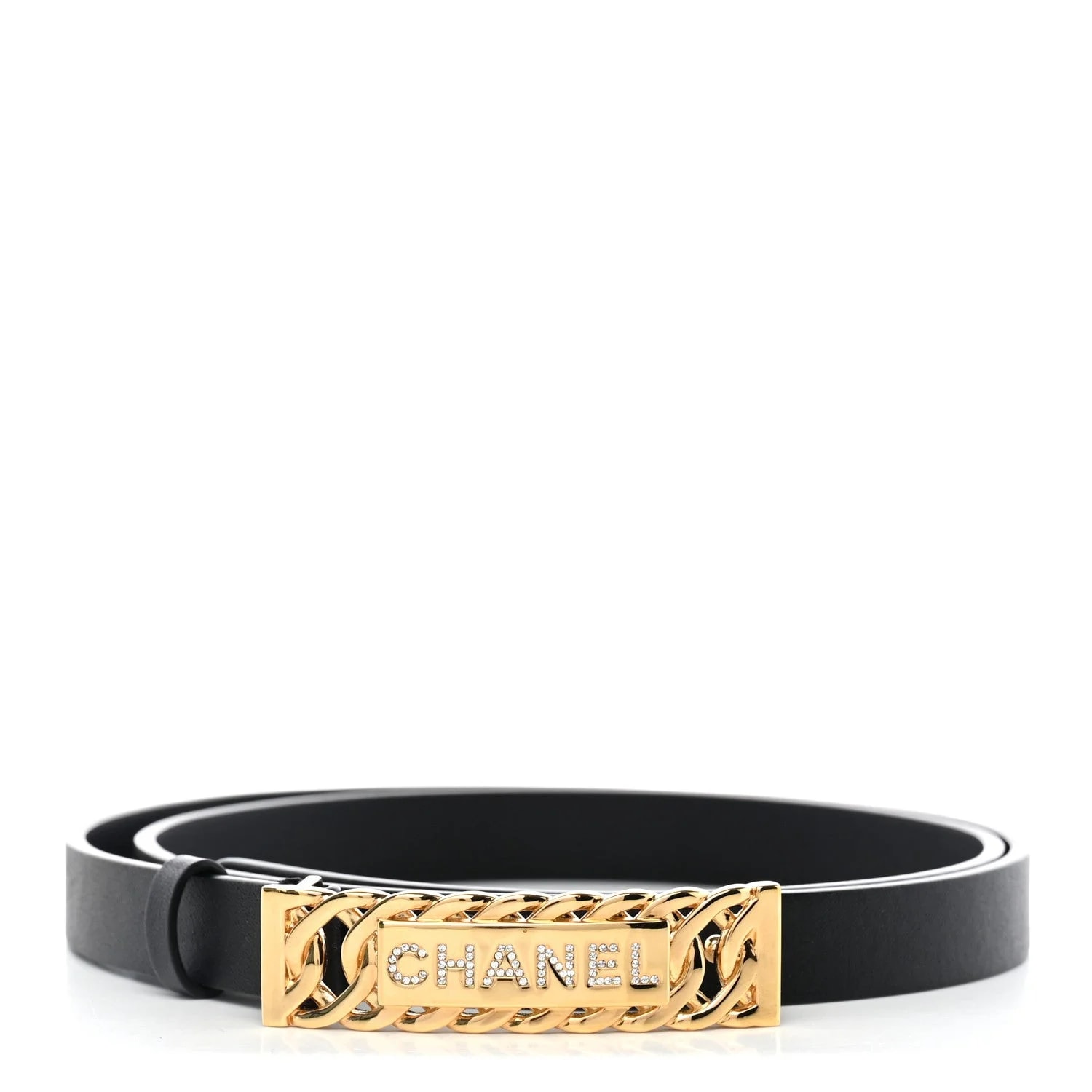 Chain Logo Belt 85 34 — Accessory — resale