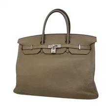 Hermès — Auth [6cd5470] Hermes Birkin 40 Ethane Met... — Handbag — resale
