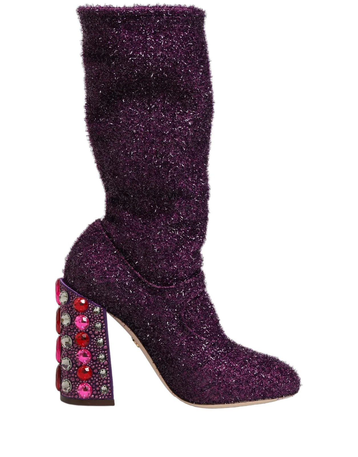 Dolce & Gabbana — Dolce & Gabbana Lurex Fantasy High — Designer Shoe — resale
