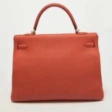 Hermes Kelly Retourne 35 Finish Capucine Top Handle 4