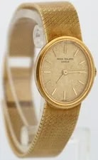 Patek Philippe Ellipse Champagne 18K Yellow Gold 20mm Manual 3351 4