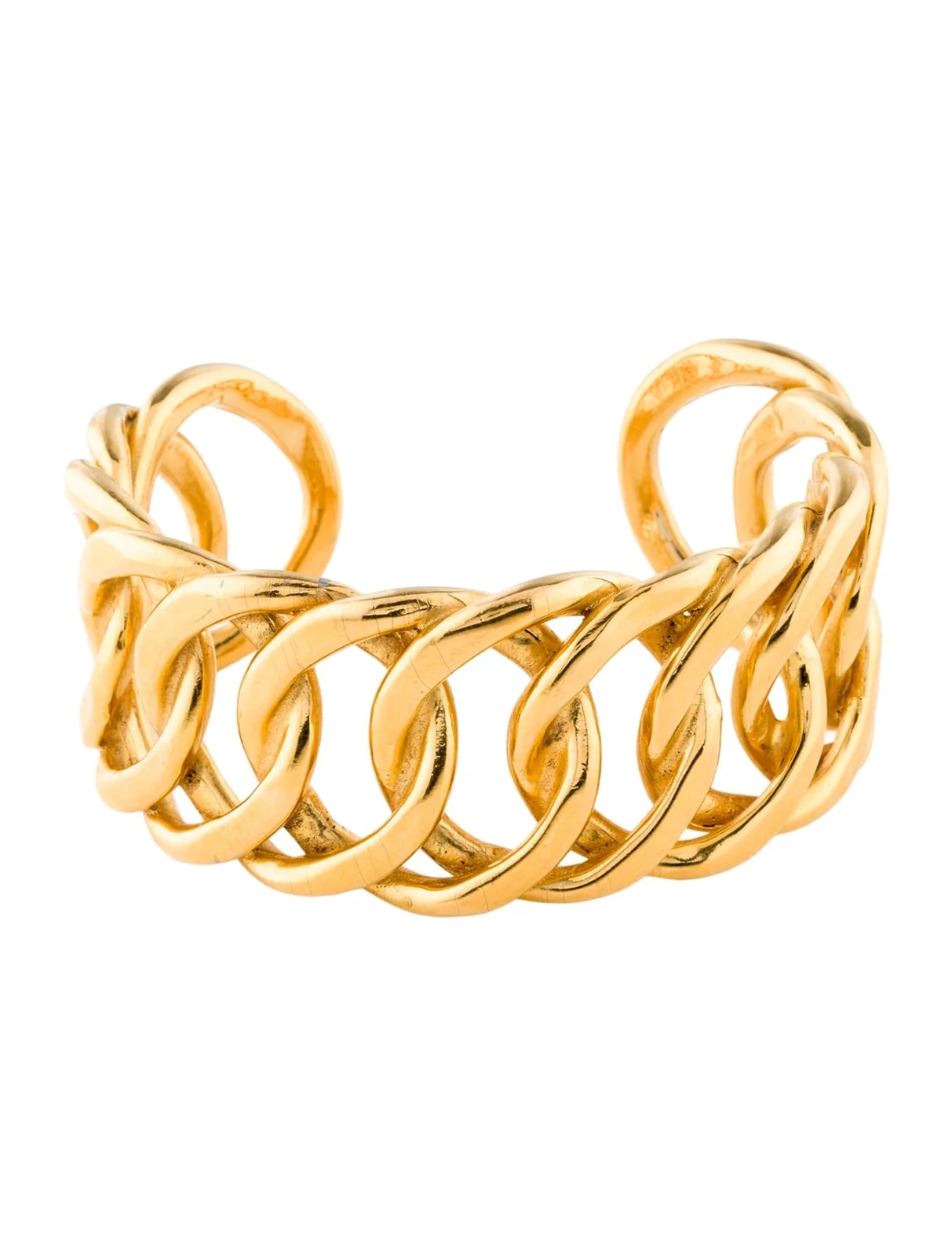Chanel — Curb Link Cuff — Jewelry — resale