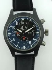 IWC Pilot's Chronograph 41 Top Gun Black Dial 3