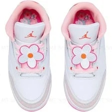 Air Jordan 3 Retro GS 'Spring Flowers' US Size 2