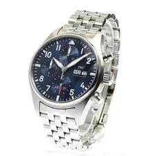 IWC — IWC Schaffhausen IW388102 Pilot Chronograph 41MM SS Navy Day-date #C076 — Watch — resale