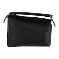 Loewe — Loewe Puzzle Embossed Letter Detachable Adjustable Strap Grain — Handbag — resale