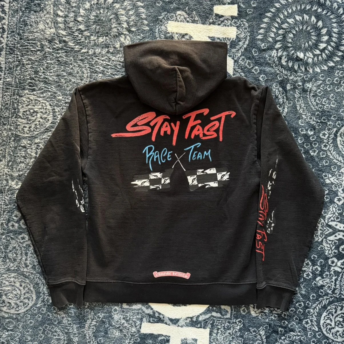 Chrome Hearts — Hearts Matty Boy Stay Fast Pullover Hoodie — streetwear — resale