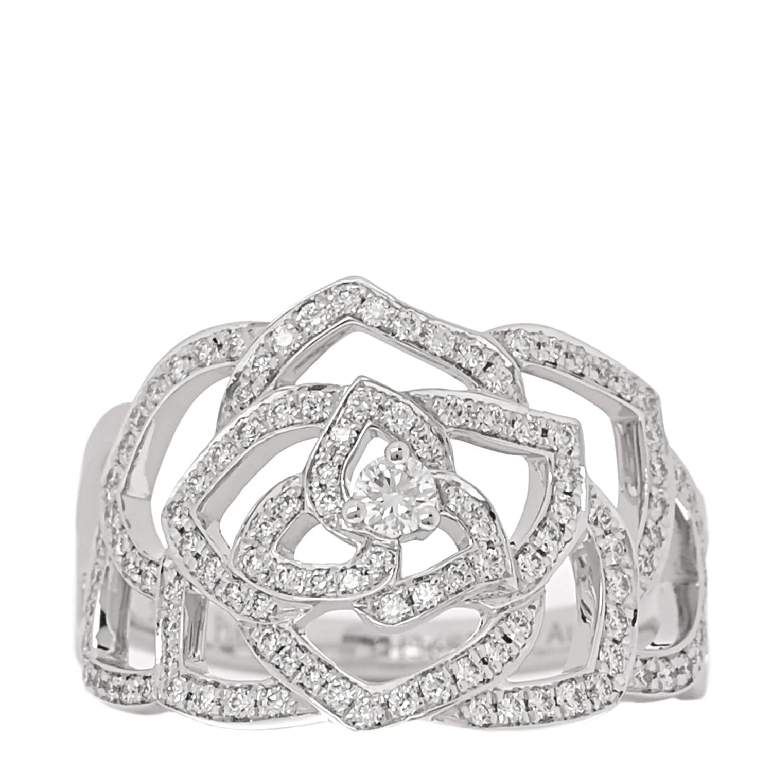 Piaget — 18K White Gold .55ct 51 5.75 — Jewelry — resale