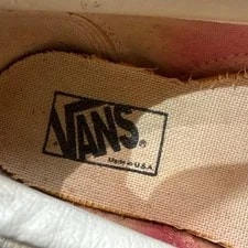 9.0US Vans Made in USA Us9 Checker Slip-On Vhtf LTD Collection O 2