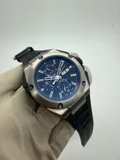 IWC — IWC Ingenieur Double Chronograph Automatic Blue Black Dial Titanium IW376501 — Watch — resale