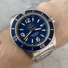 Breitling Superocean 44 A17367 Automatic Date - Full Set - Ebay Live 3