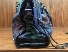 Balenciaga Graffiti Satchel Top Handle, Medium, Detachable Strap 2