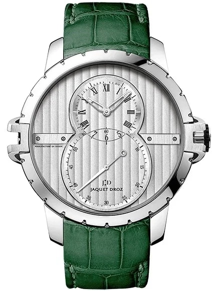 Worldofluxuryus — Jaquet Droz Legend Geneva Grande Seconde SW Cotes de Geneve Stainless Steel — Watch — resale