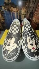 Vans — Vans Classic Slip-On X Disney Mickey & Minnie Checkerboard VN0A38F7UJ4 — Sneaker — resale