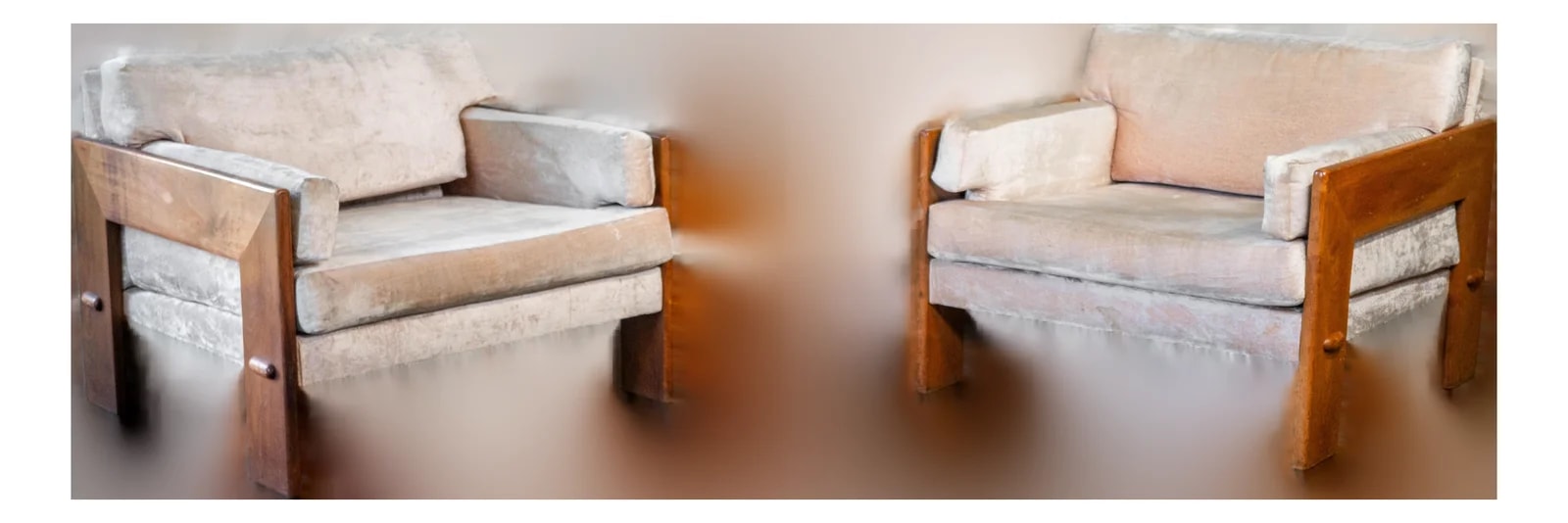 Adrian Pearsall — 1960s Attributed To Adrian Pearsall for Craft Associates Lounge - A Pair — Furniture — resale