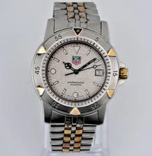 TAG Heuer — TAG Heuer Professional 200M 955.706G Silver Dial Two-Tone Quartz — Watch — resale