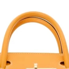 Hermes Birkin 30 Candy Veau Epsom d'Or / Mango □PStamp... 4