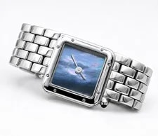 Cartier — Cartier Panthere Blue Shell Dial SM Quartz Woman No Case — Watch — resale