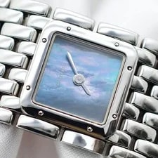 Cartier Panthere Blue Shell Dial SM Quartz Woman No Case 3