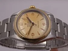 Rolex Oyster Speedking 6020 18KT Gold Bezel Year 1951 Hand Winding 2