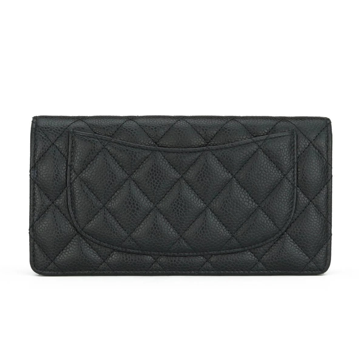 Chanel — Chanel Long Flap Yen Wallet With — Handbag — resale