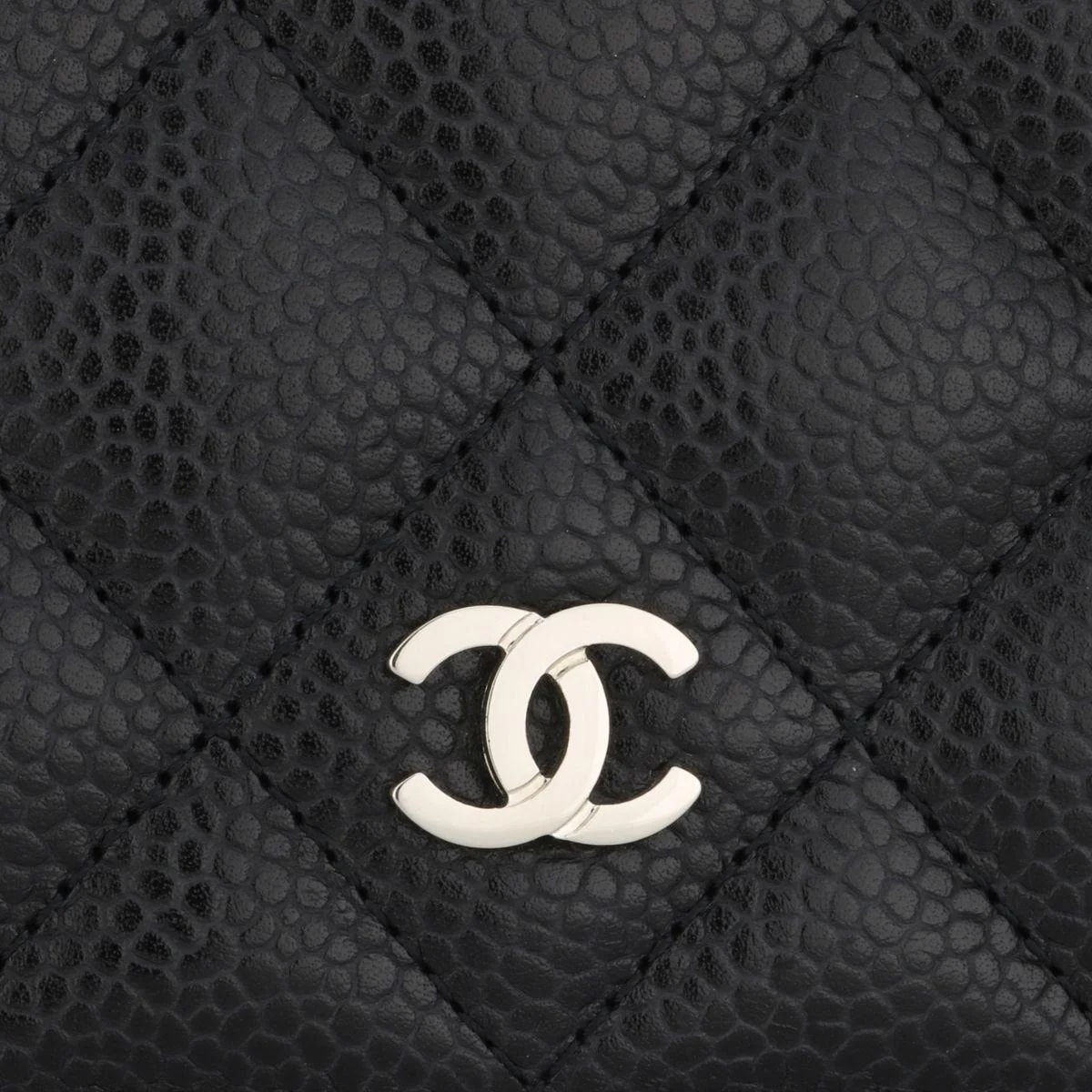 Chanel Long Flap Yen Wallet With 4