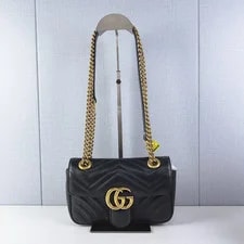 Gucci — Gucci GG Marmont Series Quilted Crossbody — Handbag — resale