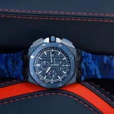 Audemars Piguet — Audemars Piguet Royal Oak Offshore Carbon Ceramic Blue Camo 26400AU.OO.A002CA.01 — Watch — resale