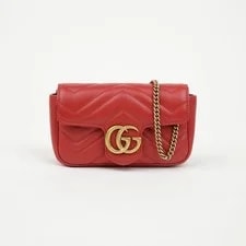 Gucci GG Marmont Super Mini Chain Crossbody 476433 155525281 2