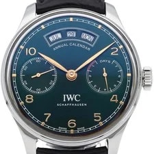 IWC — IWC Portugieser Annual Calendar IW503510 Stainless Steel 44.2mm 2015 #LPW303 — Watch — resale