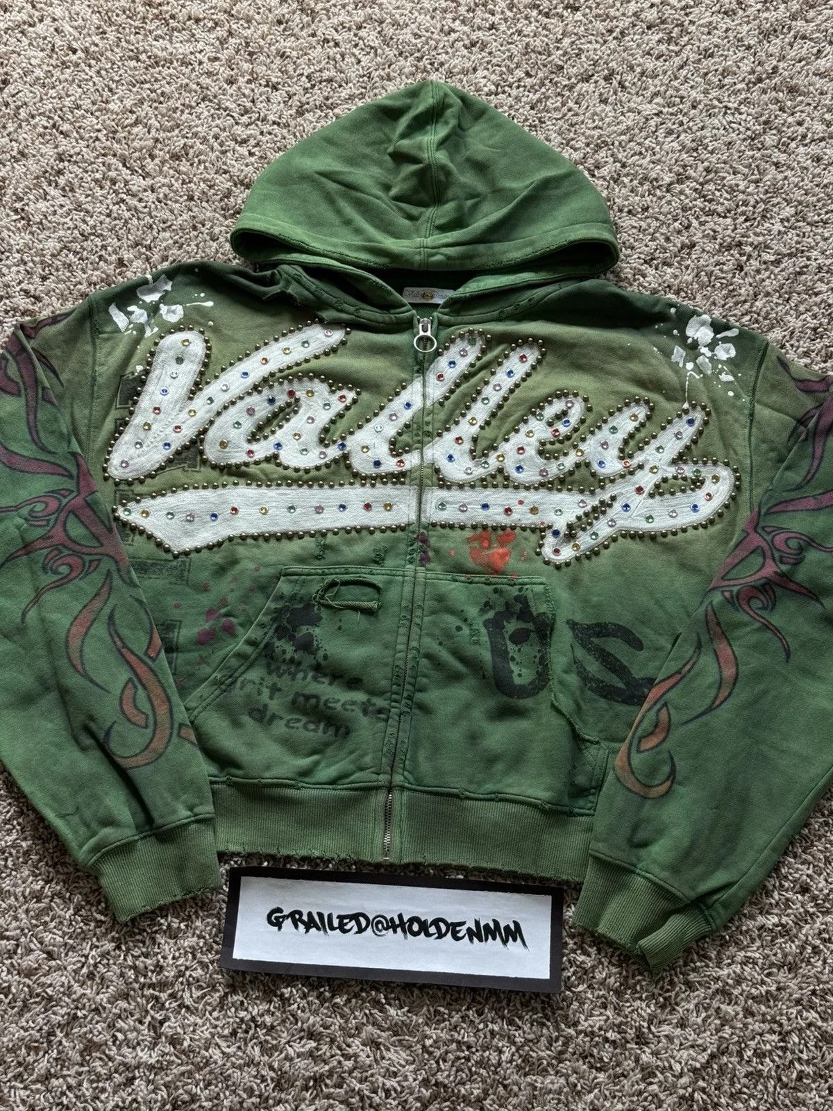 Vale Forever Inferno Zip Up Hoodie Valley Dreams 2