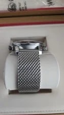 Omega Seamaster 300M Chrono 44mm Black Dial Steel Mesh Box/Papers James Bond 3