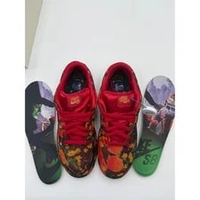 Size 10M - Nike SB Dunk Low "The Wizard of Oz Field" 2