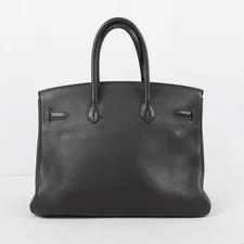 Hermès 2009 Birkin 35 in Dark With Palladium 3