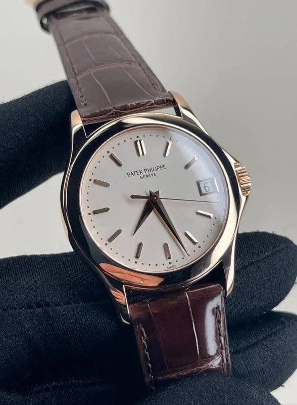 Patek Philippe Calatrava 18k Rose Gold 2